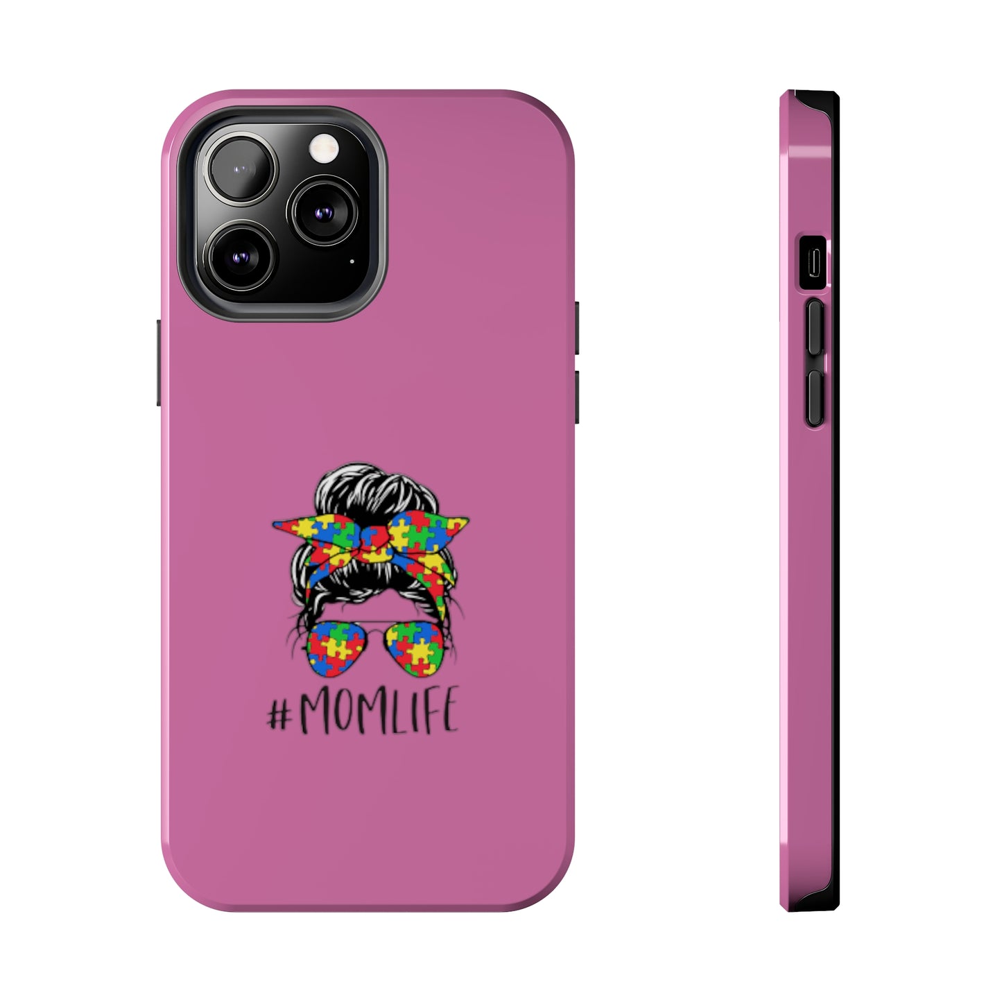Mom Autism Awareness Phone Case - iPhone 13 Pink