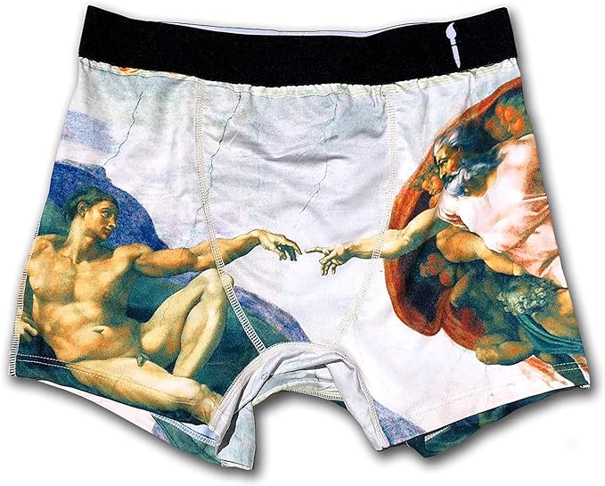 Creation of Adam - Men's Artistic Boxer Briefs
