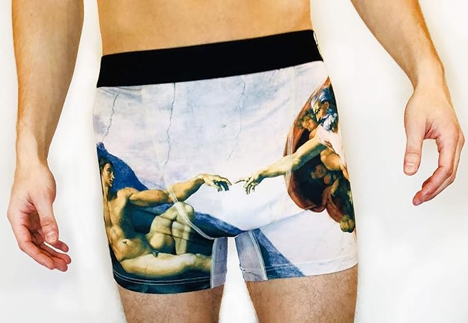 Creation of Adam - Men's Artistic Boxer Briefs