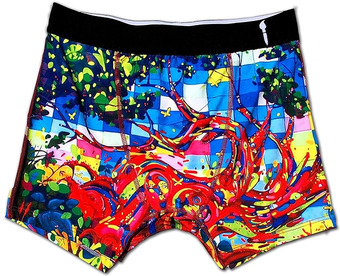 Brazilian Street Art - Men's Artistic Boxer Briefs