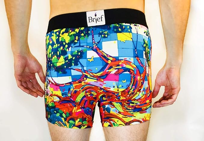 Brazilian Street Art - Men's Artistic Boxer Briefs
