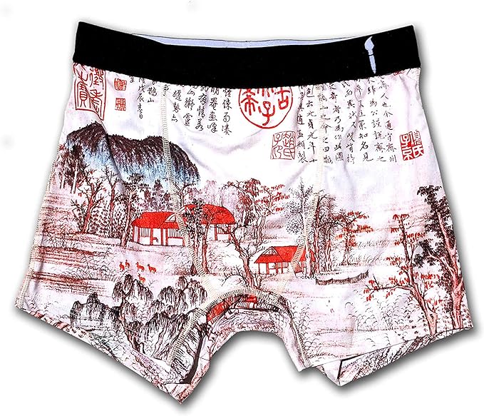 Shan Shui - Men's Artistic Boxer Briefs