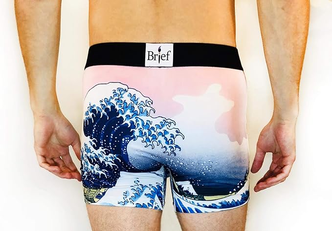 The Great Wave - Men's Artistic Boxer Briefs