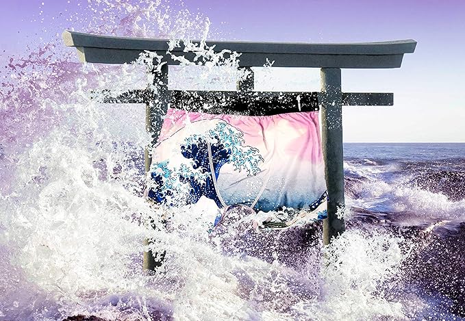 The Great Wave - Men's Artistic Boxer Briefs