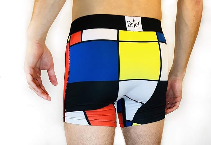 Mondrian - Men's Artistic Boxer Briefs