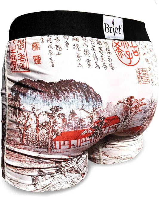 Shan Shui - Men's Artistic Boxer Briefs