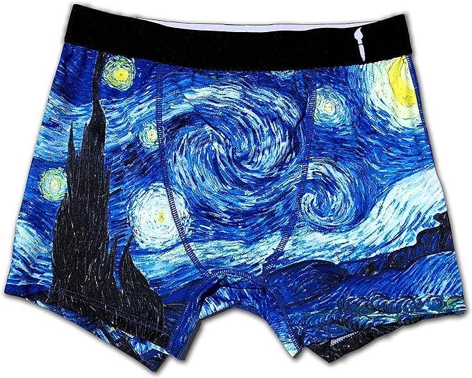 Starry Night - Men's Artistic Boxer Briefs